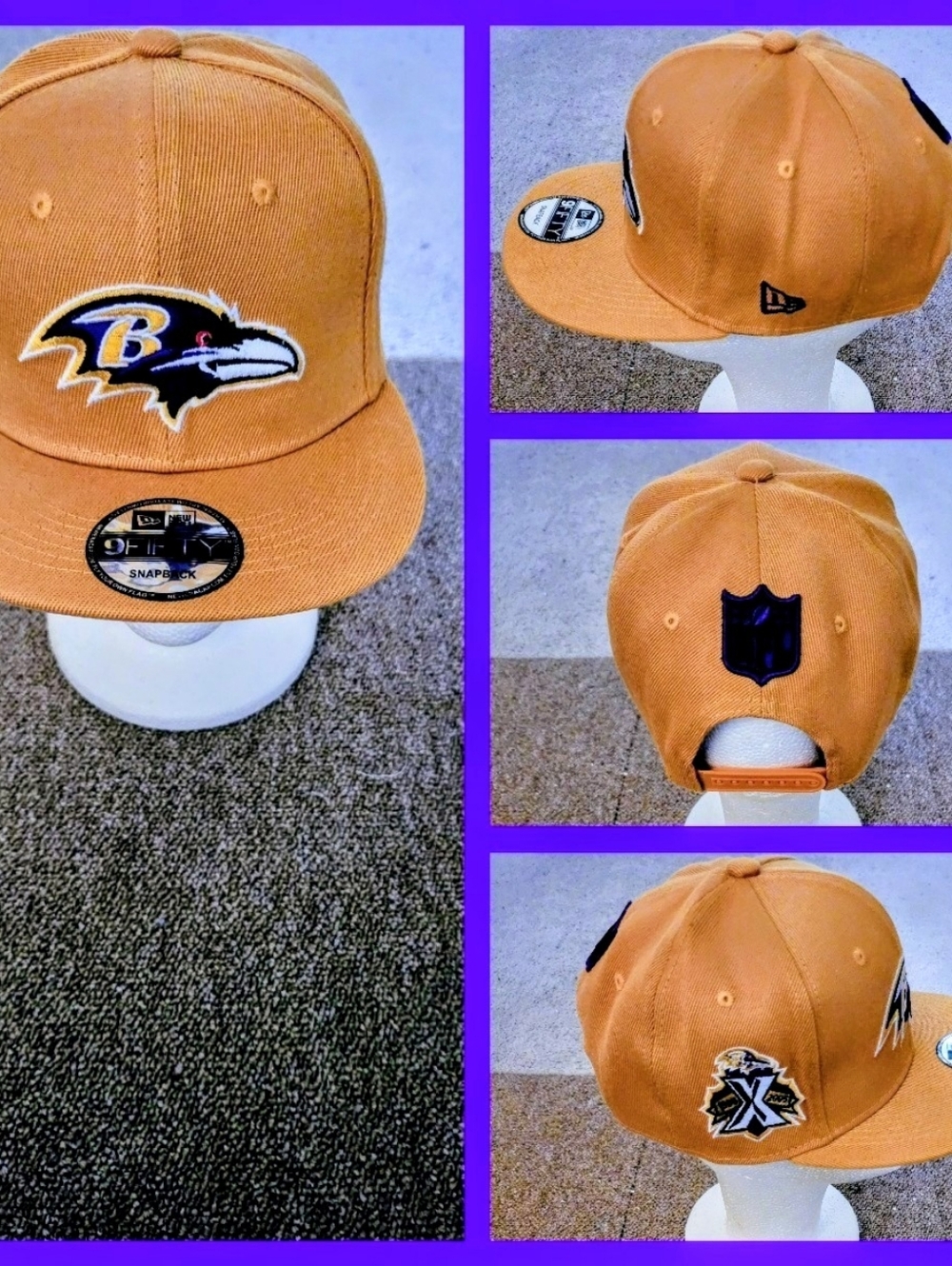 BALTIMORE RAVENS NFL FOOTBALL SNAPBACK HAT